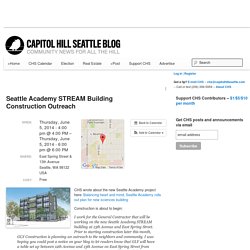 Seattle Academy STREAM Building Construction Outreach