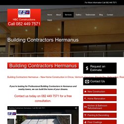 Building Contractors Hermanus