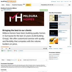 Building Contractors Mildura