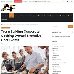 Team Building Corporate Cooking Events