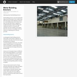 Metal Building Erectors, 3940 E Miraloma Ave Anaheim, CA 92806-6200 - Gravatar Profile