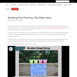 Building Fact Fluency…The Right Way