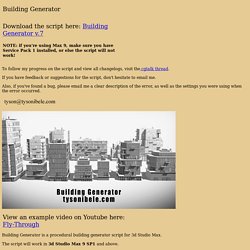 Building Generator