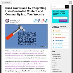 Building a Brand by Integrating User-Generated Content