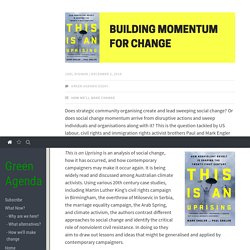 Building Momentum for Change | Green Agenda