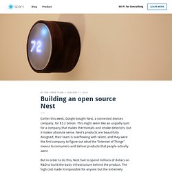 Building an open source Nest — Spark Blog