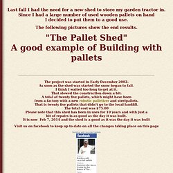 Pallet Shed