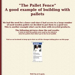 Pallet Fence 2