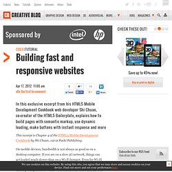 Building fast and responsive websites