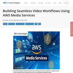 Building Seamless Video Workflows Using AWS Media Services