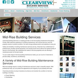 Mid Rise Mid-Rise Building Services Miami and Broward County