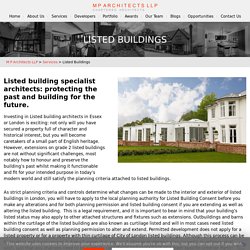 Listed Building Specialist Architects