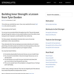 Inner Strength: Tyler Durder Style