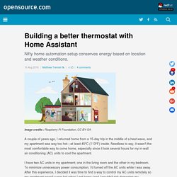 Building a better thermostat with Home Assistant