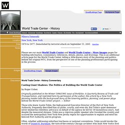 World Trade Center - History - Minoru Yamasaki