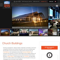 Temporary Church Structure & Worship Facilities