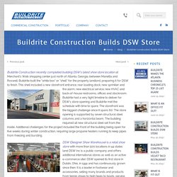 Buildrite Construction Builds DSW Store