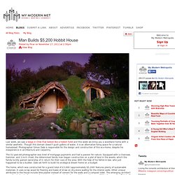 Man Builds $5,200 Hobbit House