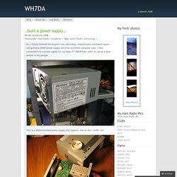 …built a power supply… « WH7DA