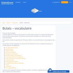 Bulats – vocabulaire