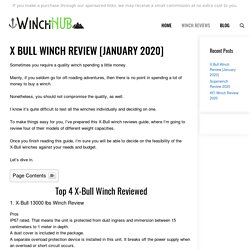 X Bull Winch Reviews (January 2020)