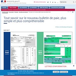 Tout savoir sur le nouveau bulletin de paie, plus simple et plus compréhensible