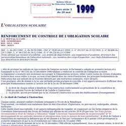 Bulletin Officiel de l'Education Nationale - hors série N°1 du 18 mars 1999