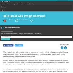 Bulletproof Web Design Contracts