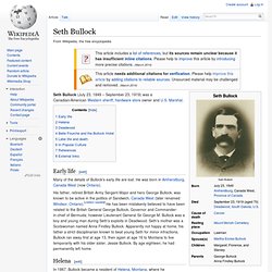 Seth Bullock