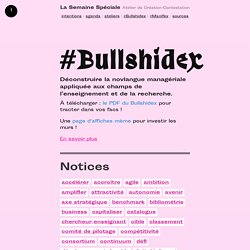 Bullshidex · La Semaine Spéciale