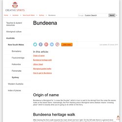 Bundeena - Creative Spirits