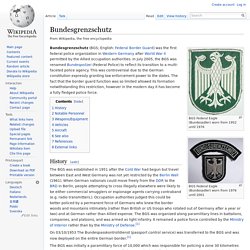 Bundesgrenzschutz