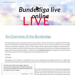 Bundesliga live online