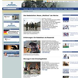 Startseite Bundeswehr