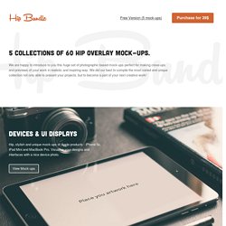 Hip Bundle: Amazing mock-up collection.