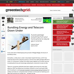 Bundling Energy and Telecom Down Under