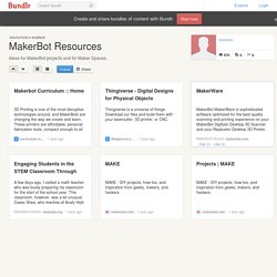MakerBot Resources