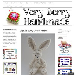 Big-Ears Bunny Crochet Pattern