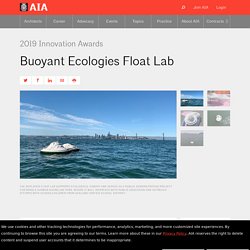 Buoyant Ecologies Float Lab