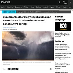 Bureau of Meteorology says La Niña's an even chance to return for a second consecutive spring