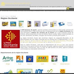 Bureaux de poste région Occitanie - bureaux.boites-lettres.fr
