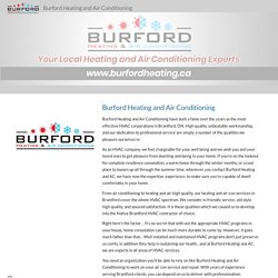 Burford Heating and Air Conditioning