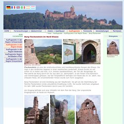 Burg Fleckenstein im Nord-Elsass
