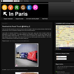 Burger in Paris: Festival du Food Truck @Vélizy 2
