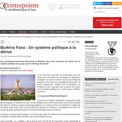 Burkina Faso : Un système politique à la dérive