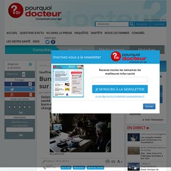 Burn-out : un médecin sur 2 se dit concerné