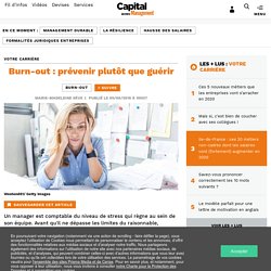 Burn-out : prévenir plutôt que guérir