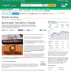 Burrito battle: Taco Bell vs. Chipotle - 1 -