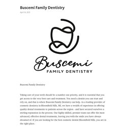 Buscemi Family Dentistry – Telegraph