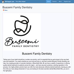 Buscemi Family Dentistry
